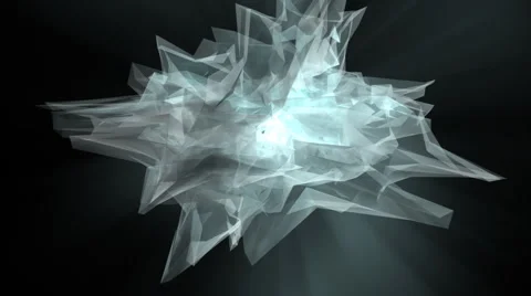 Crystal abstract loop Stock-Footage 2765374