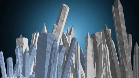 Crystal Background Loop 2 Stock Footage 91044068