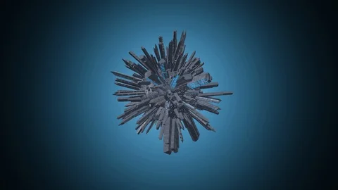 Crystal Background Loop Stock Footage 91043506