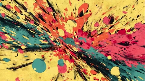 Crystal Background of Shards Video stock 308247934