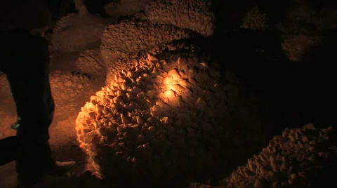 Crystal Ball Cave 스톡 동영상 37597664