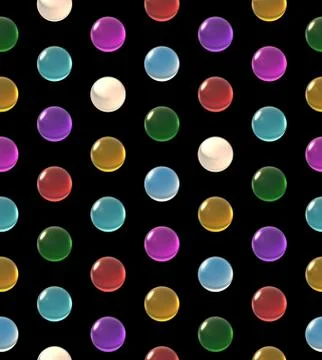 Crystal ball dot pattern color Stock Illustration
