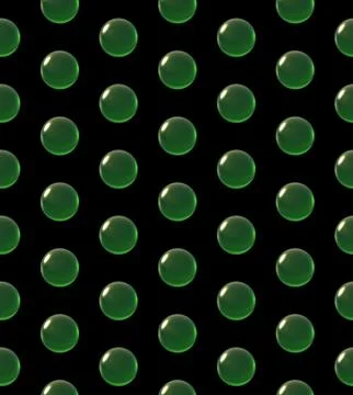 Crystal ball dot pattern green Illustrazione stock