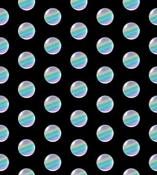 Crystal ball dot pattern rainbow イラスト素材