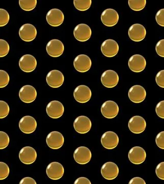 Crystal ball dot pattern yellow Stock Illustration