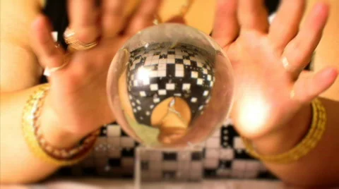 Crystal ball Full HD Stock Footage 777115