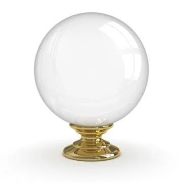 Crystal ball Stock Illustration