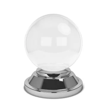 Crystal ball Stock Illustration
