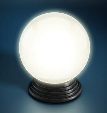 Crystal Ball Stock Illustration