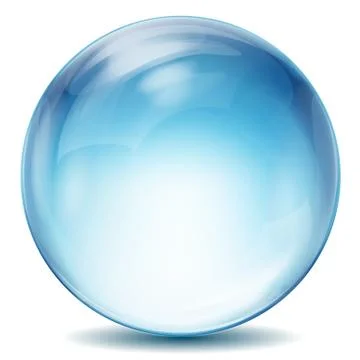 Crystal ball Illustrazione stock
