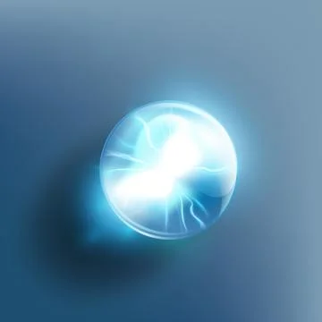 Crystal ball Stock Illustration