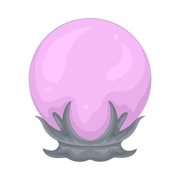Crystal Ball Illustration Stock Illustration