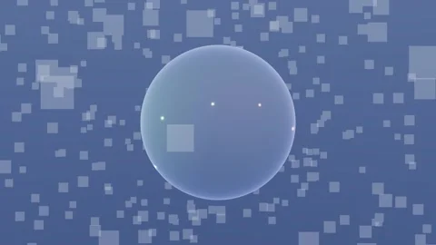 Crystal Ball Lightplay 4K Stock Footage 338382873
