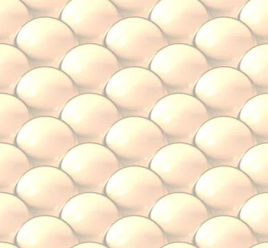 Crystal ball overlap pattern white イラスト素材