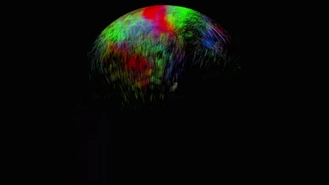 Crystal Ball Particles 01 (4320p 25fps) Video stock 192578577