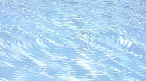 Crystal blue water waves Stock Illustration