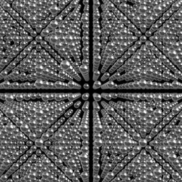 Crystal cell Stock Illustration