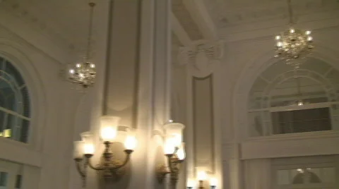 Crystal Chandelier Stock Footage 558299