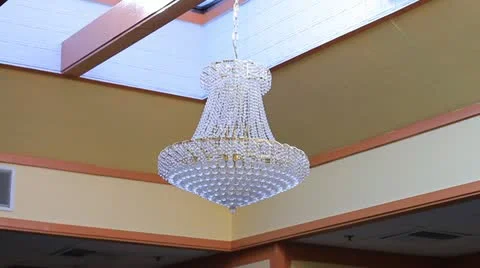 Crystal Chandelier Stock Footage 20464135