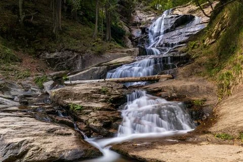 Crystal Clear Alpine Stream Stock Photos