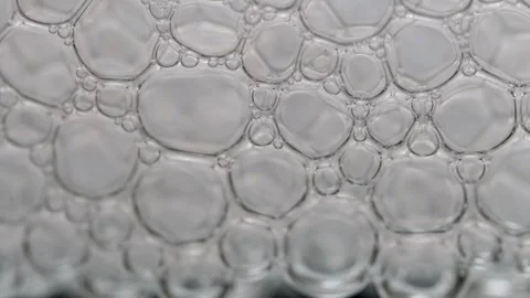 Crystal Clear Bubble Pattern Stock Footage 265875033