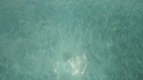 Crystal clear water with soft sun glares Stock Footage 346718533