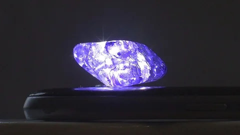 Crystal Close Up 2 Stock Footage 97352229