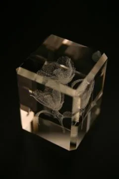 Crystal Cube Stock Photos