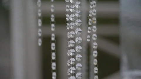Crystal decoration close-up Stock Footage 102367913