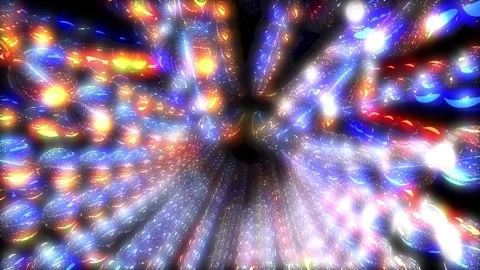Crystal decorations Stock Footage 155351294