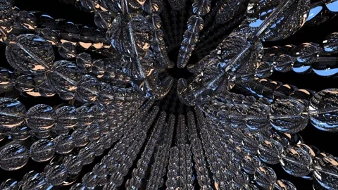 Crystal decorations Stock Footage 155351305