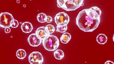 Crystal Discounts 4K Video stock 157338638