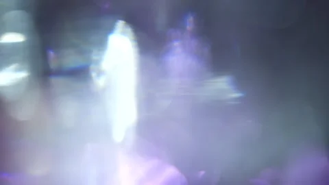 Crystal dreamy lights creating sparkling bokeh in the background Stock Footage 315540376