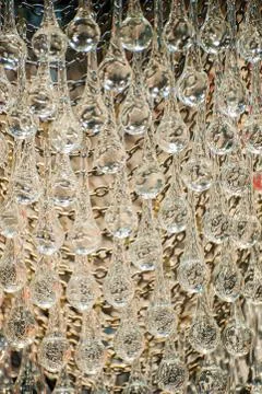 Crystal drops Stock Photos