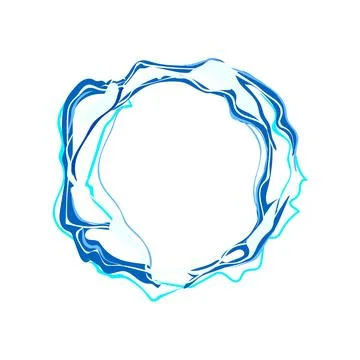 Crystal electric orb cartoon vector illustration Stock Illustration