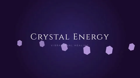 Crystal Energy Flow Abstract Visualization of Spiritual Power Source Stock Footage 337501113