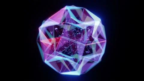 Crystal Geometry 4K Stock-Footage 156399066