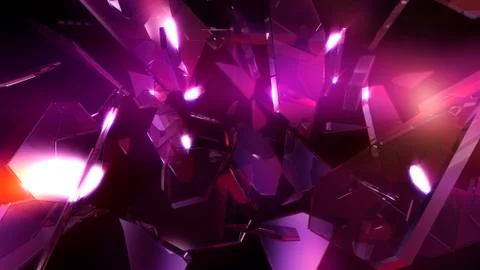 Crystal glass Stock Illustration