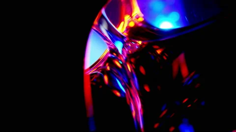 Crystal glass. Motion background. 스톡 동영상 94104256