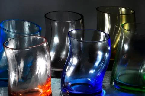 Crystal glass Stock Photos
