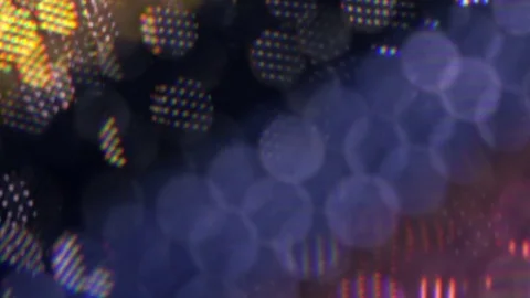 Crystal glow bokeh background. 4K dolly shot Stock Footage 70723008