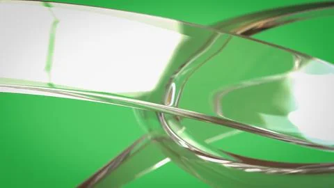 The Crystal on green for Abstract Background  3d Rendering. Illustrazione stock