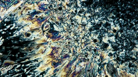 Crystal Growth, Microscope timelapse 스톡 동영상 88712670