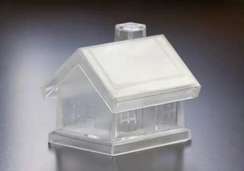 Crystal house Foto stock