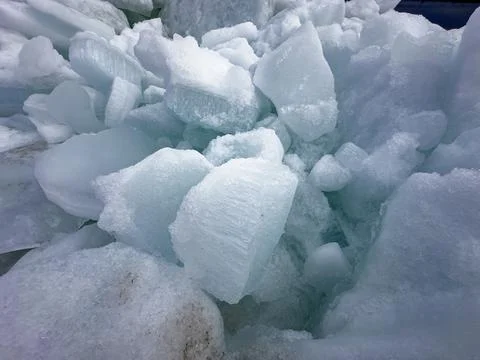 Crystal Ice Textures Stock Photos