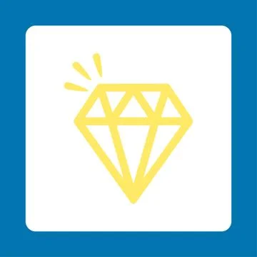 Crystal Icon Stock Illustration