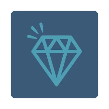 Crystal Icon 스톡 일러스트