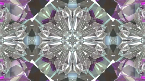 Crystal Kaleidoscope Stock Footage 61559200
