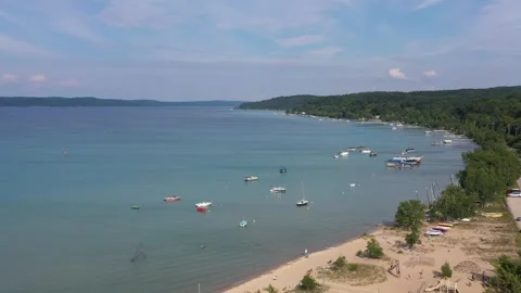 Crystal Lake-drone view Vídeos de archivo 279044880