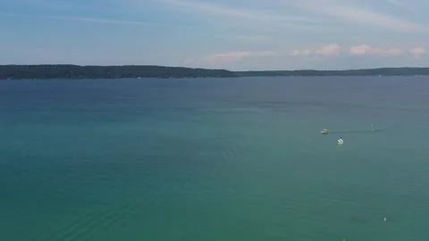 Crystal Lake-drone view Vídeos de archivo 279045522